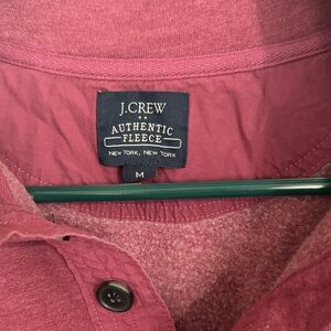 J. Crew Men's Casual Pull Over in Deep Red